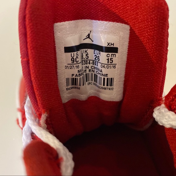 Nike | Toddler High Top Air Jordans | EUC | Sz 9C - Picture 5 of 6